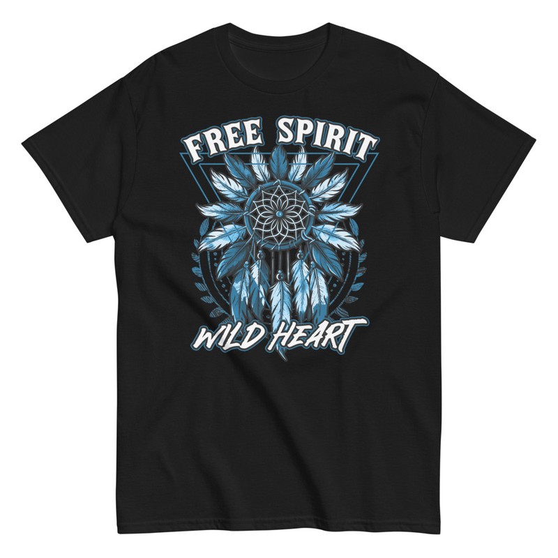 T-shirts: Free Spirit: Indian Dreamcatcher