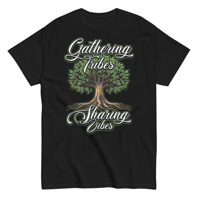 T-shirts: Gathering Tribes: Sharing Vibes Tree