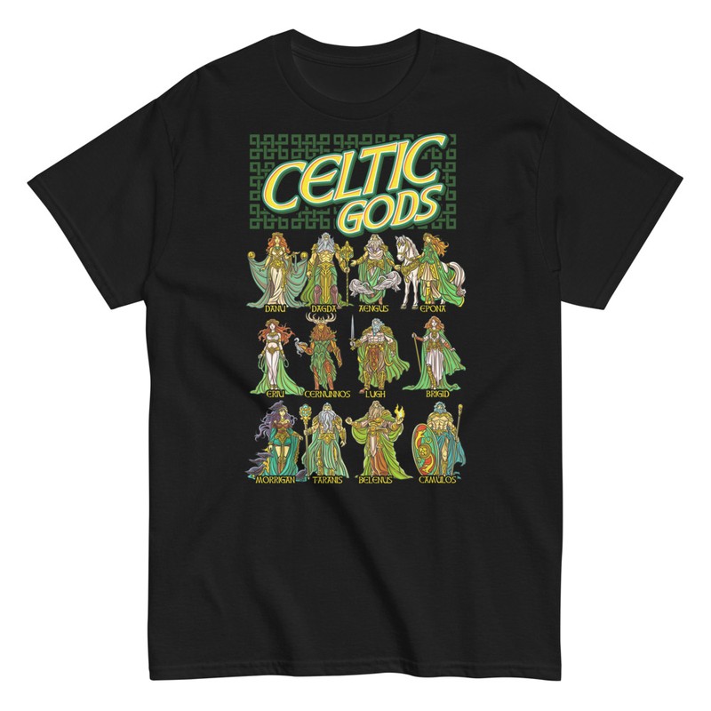 T-shirts: Celtic Gods Ireland Scotland