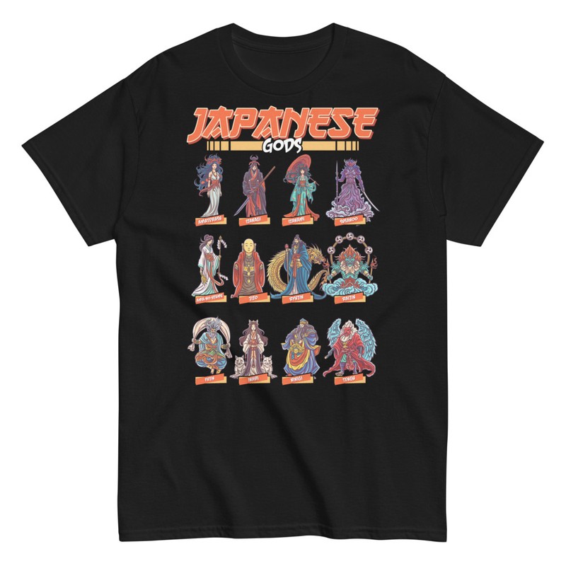 T-shirts: Japanese Gods Oriental Mythology