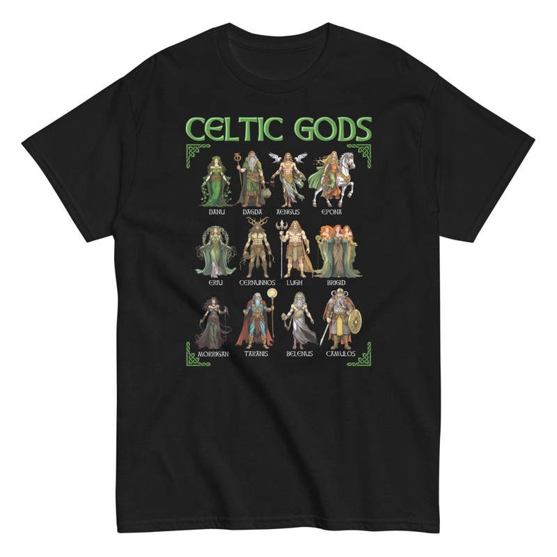 T-shirts: Celtic Gods Mythology