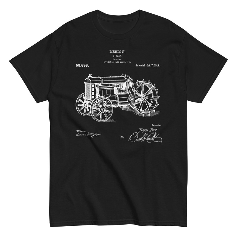 T-shirts: Ford Tractor Patent