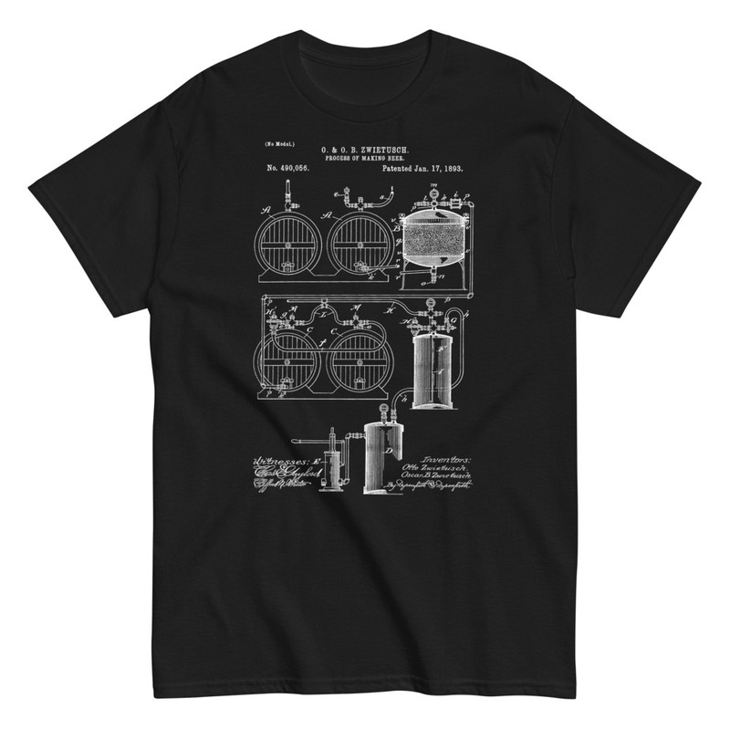 T-shirts: Beer Brewing Process Patent