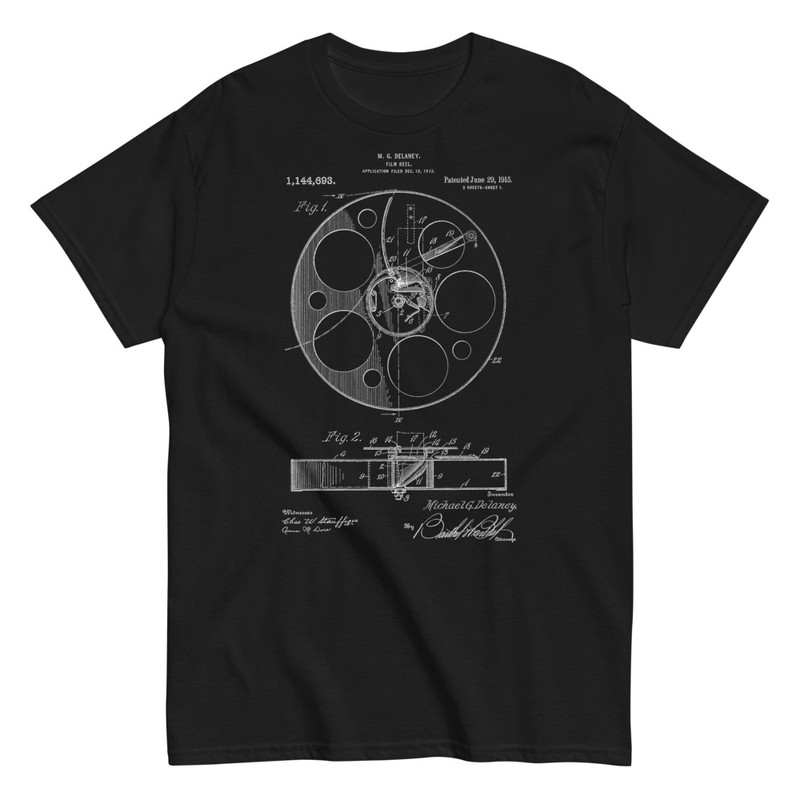 T-shirts: Film Reel Patent