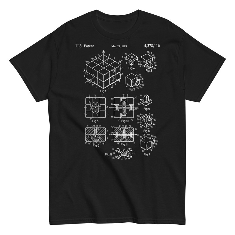 T-shirts: Rubik's Cube Patent