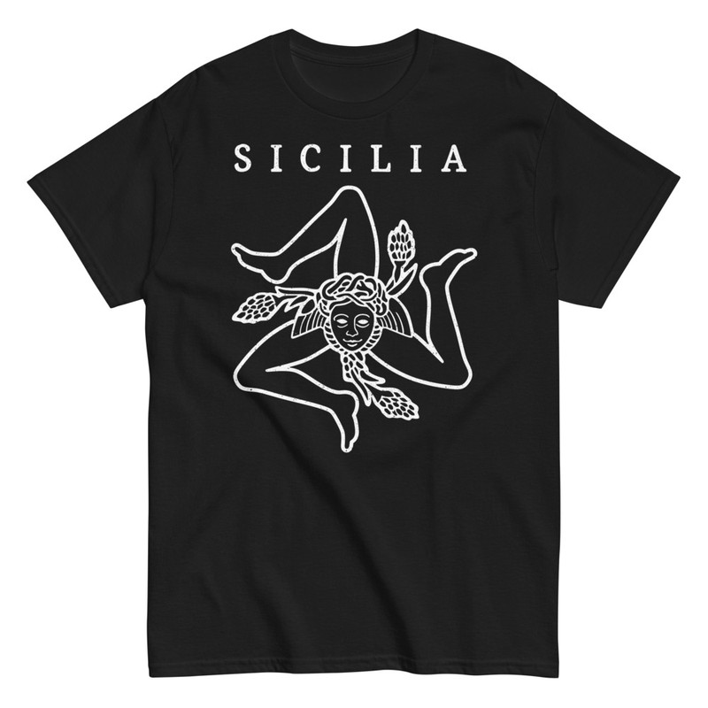 T-shirts: Sicilian Symbol Triskelion Sicilia