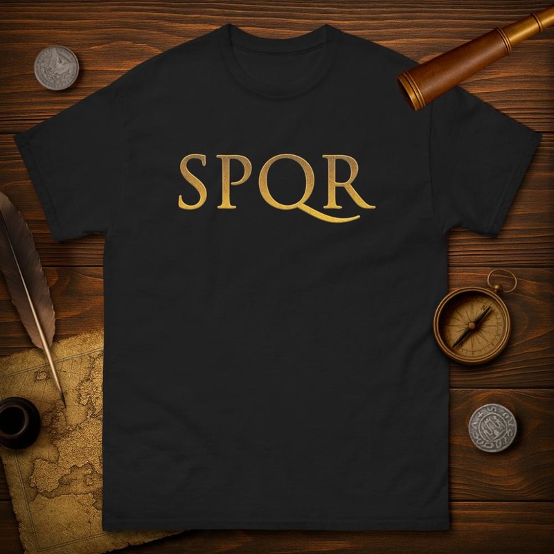 T-shirts: Ancient Rome SPQR