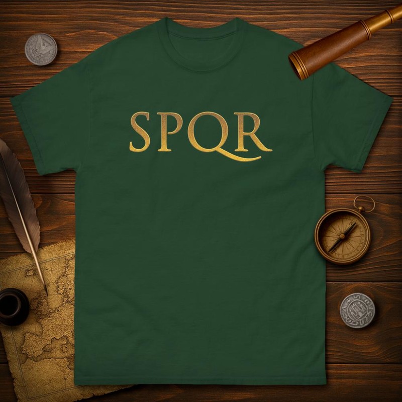 T-shirts: Ancient Rome SPQR
