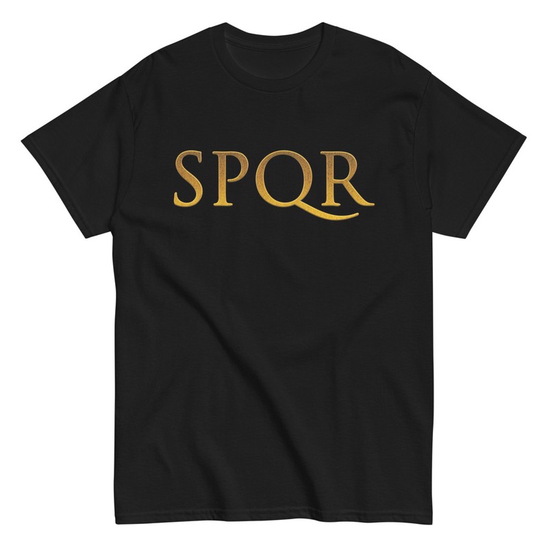 T-shirts: Ancient Rome SPQR