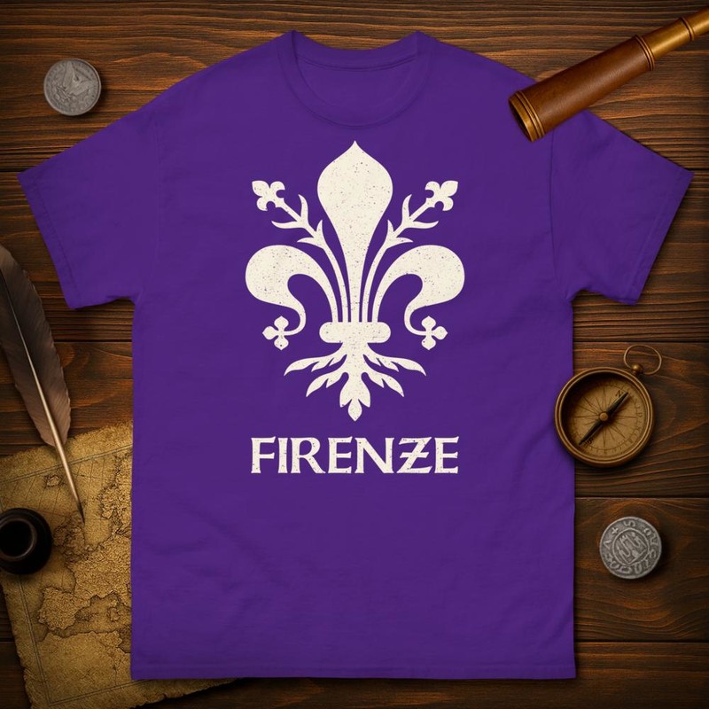 T-shirts: Florence Symbol Fleur-de-Lis