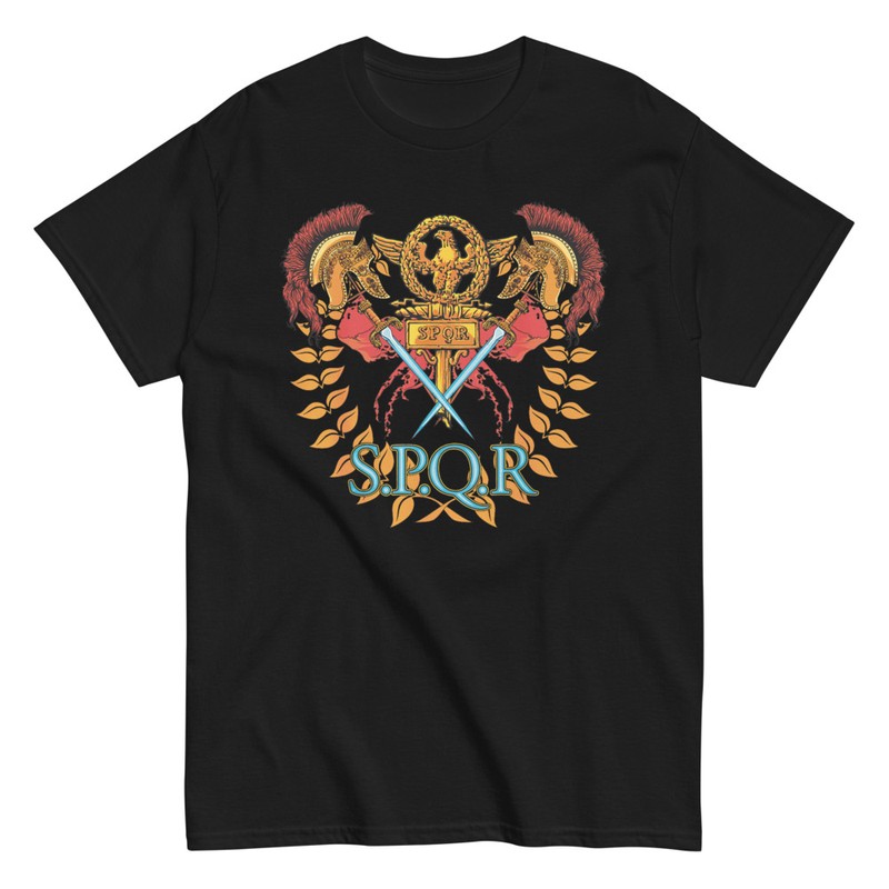 T-shirts: Helmet & SPQR Roman T-shirt