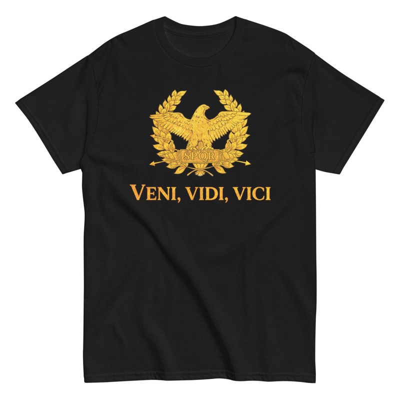 T-shirts: SPQR Eagle and Veni, Vidi, Vici