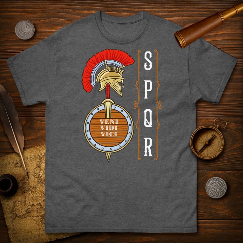 T-shirts: SPQR Helmet Veni Vidi Vici