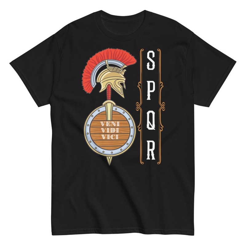 T-shirts: SPQR Helmet Veni Vidi Vici
