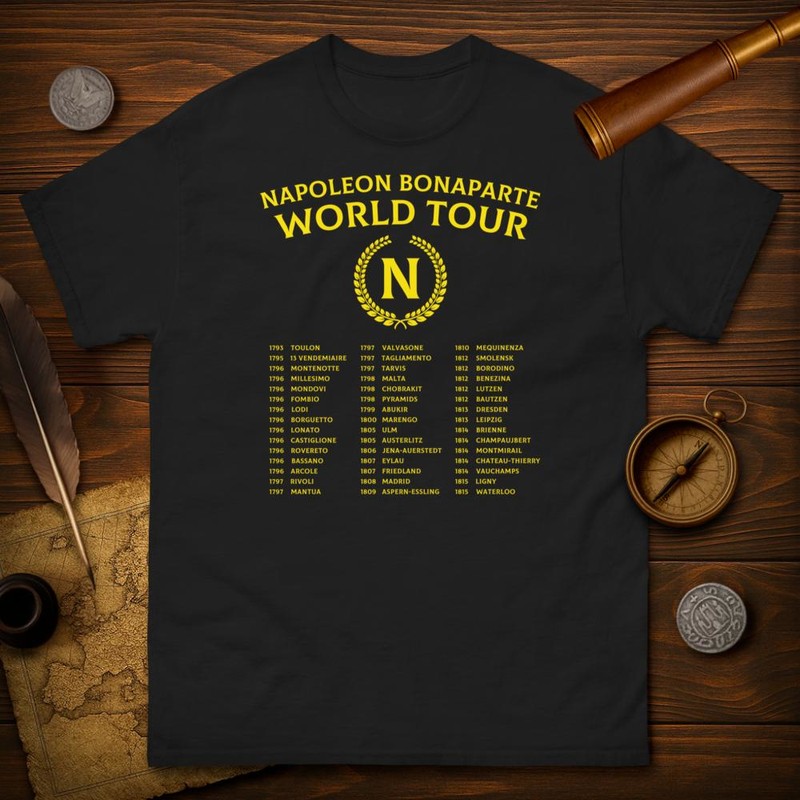 T-shirts: Napoleon World Tour Design