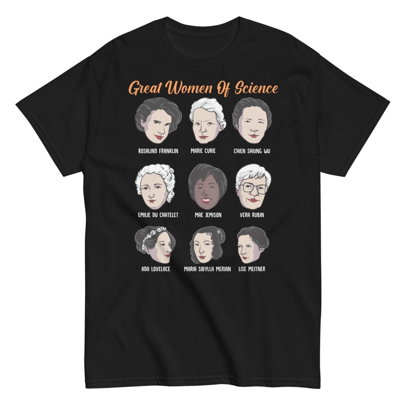 T-shirts: Great Women of Science