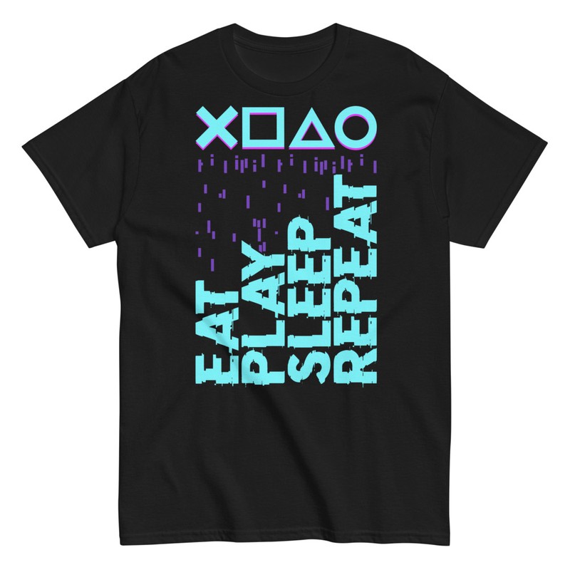 T-shirts: Retro Gamer Console Player Life