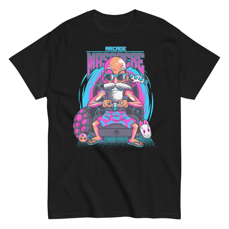 T-shirts: Retro Turtle Arcade Massacre