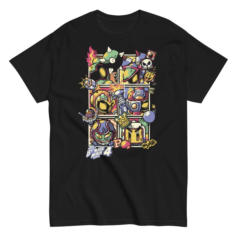 T-shirts: Arcade Icons Retro Bomberman