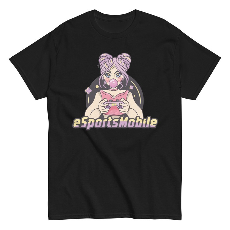 T-shirts: eSports Mobile Retro Anime for Gamers