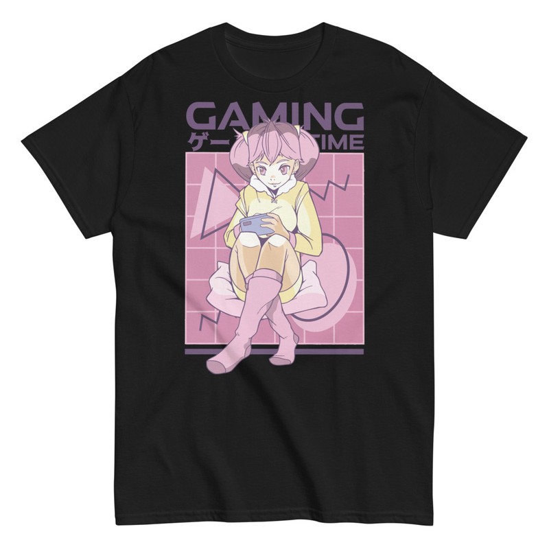 T-shirts: Gamer Anime Kawaii Style
