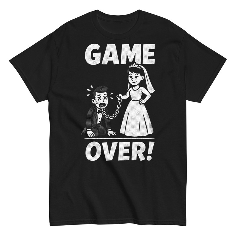 T-shirts: Bachelor Party Game Over