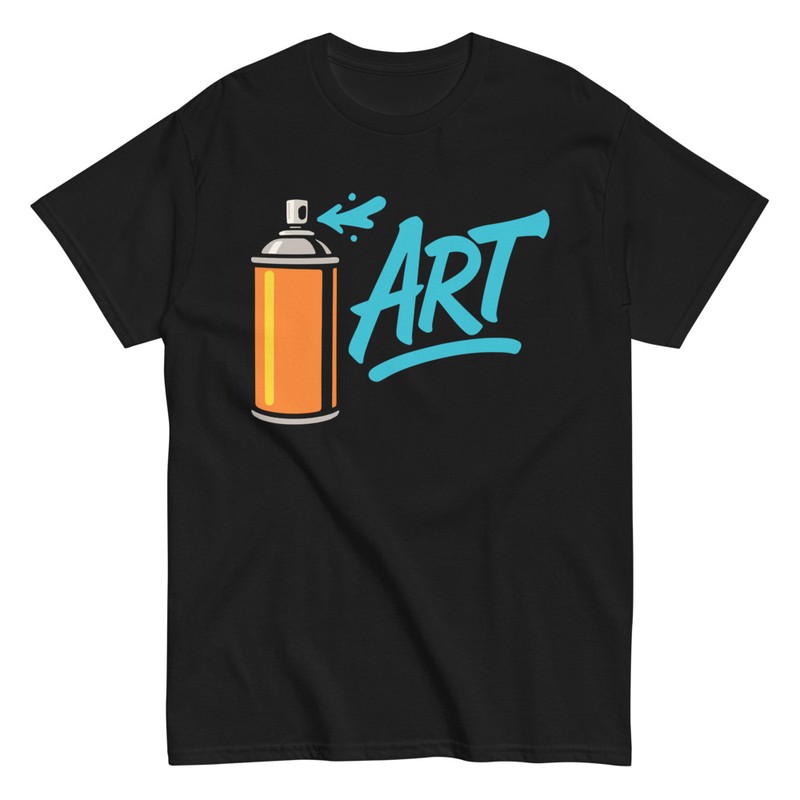 T-shirts: Funny Spray Art Graffiti