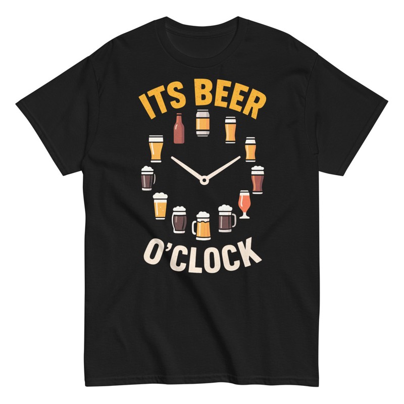 T-shirts: Beer O'Clock Clock