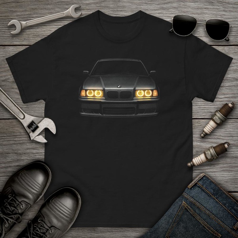 T-shirts: Front BMW Car