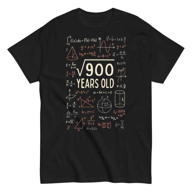 T-shirts: Square Root 900 Birthday Shirt