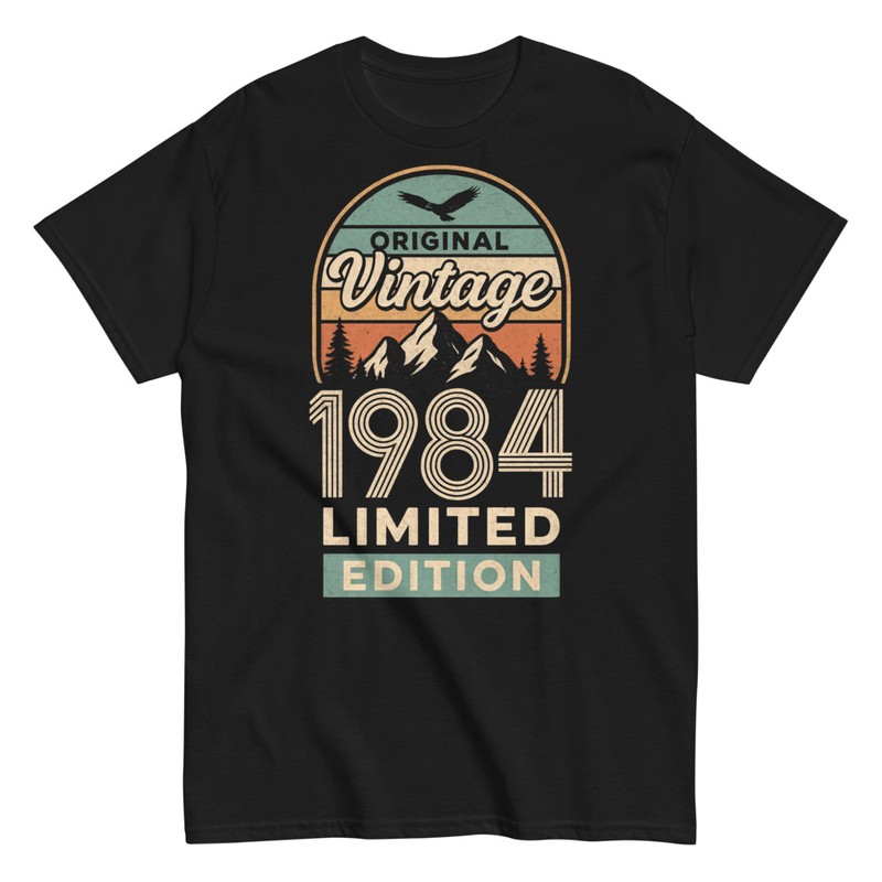 T-shirts: Original Vintage 1984 Limited