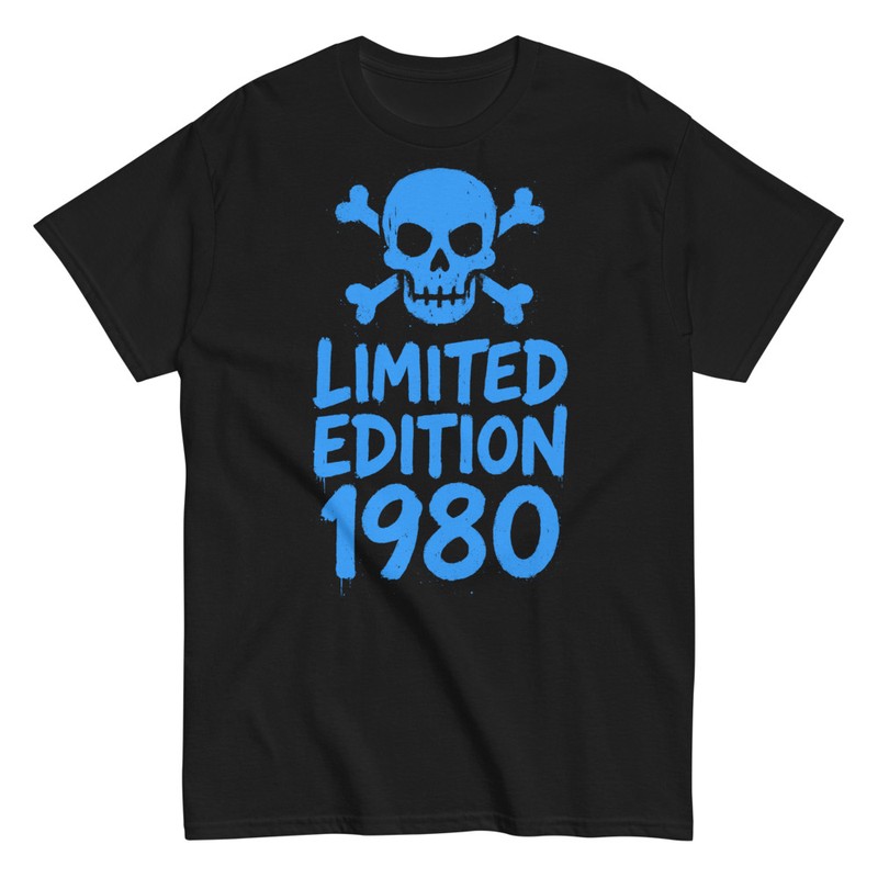 T-shirts: Limited Edition 1980 Skull