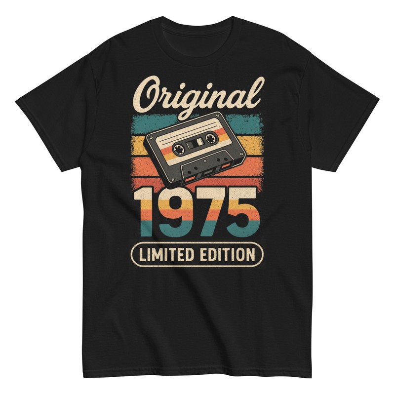 T-shirts: Original Cassette 1975 Limited Edition
