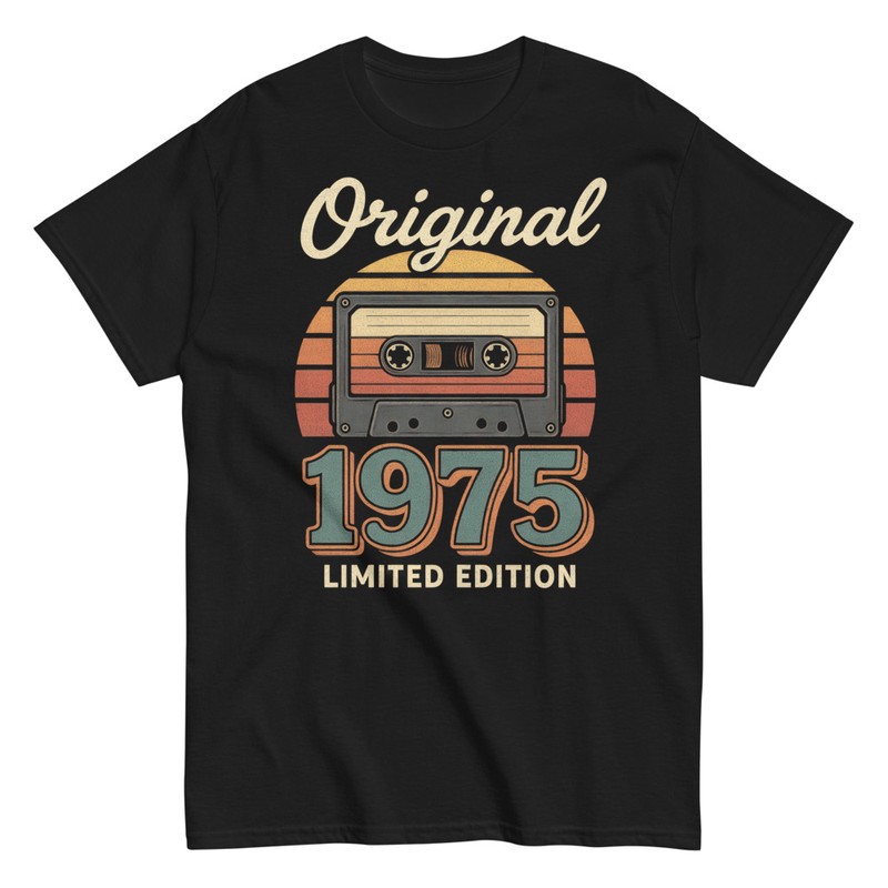 T-shirts: Cassette Tape Limited Edition 1975