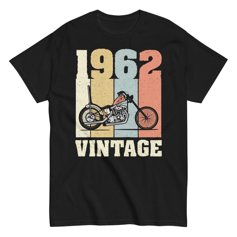 T-shirts: Vintage Classic Motorcycle 1962