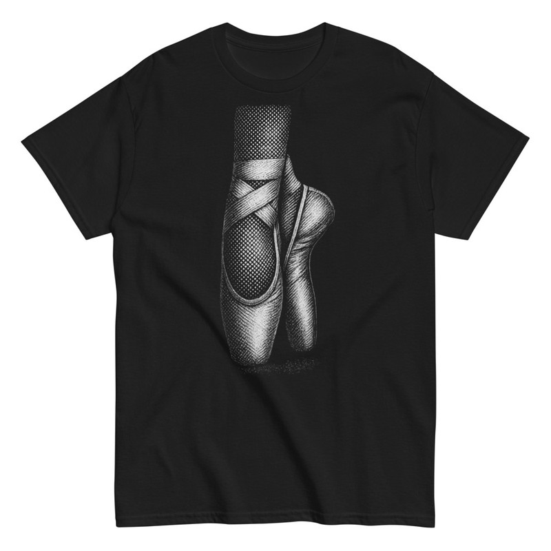 T-shirts: Artistic Ballet Slippers
