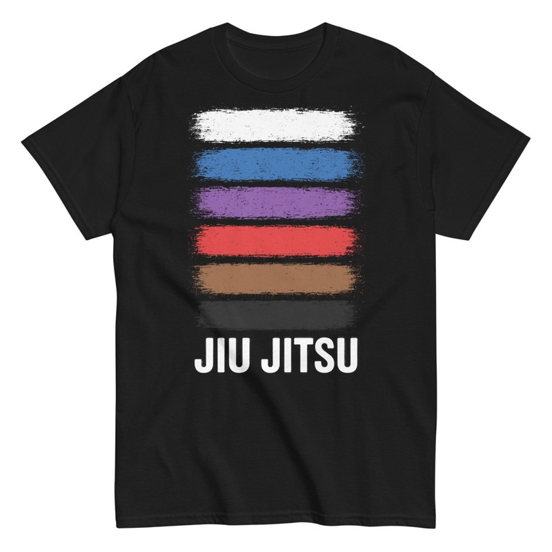 T-shirts: Jiu Jitsu Belt Ranks