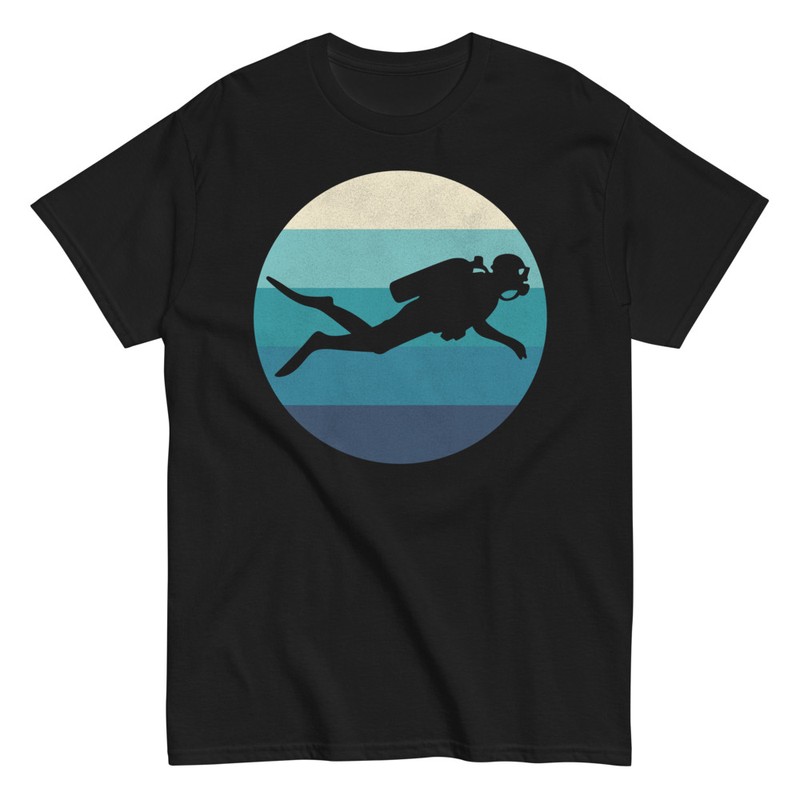 T-shirts: Original Retro Diver