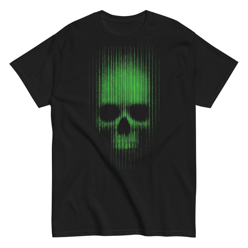 T-shirts: Cyberpunk Skull