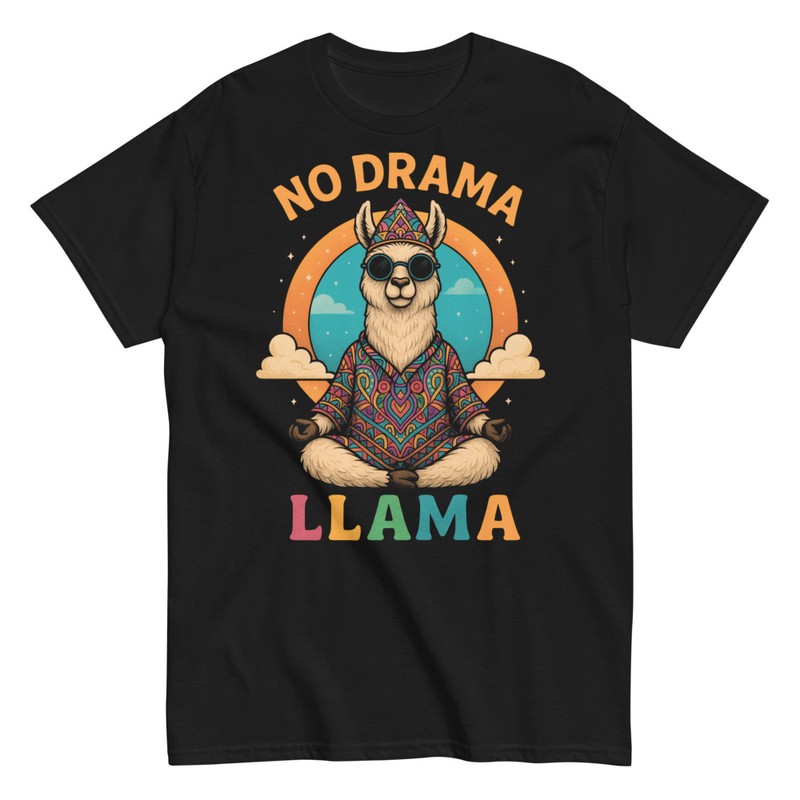 T-shirts: No Drama Llama Funny