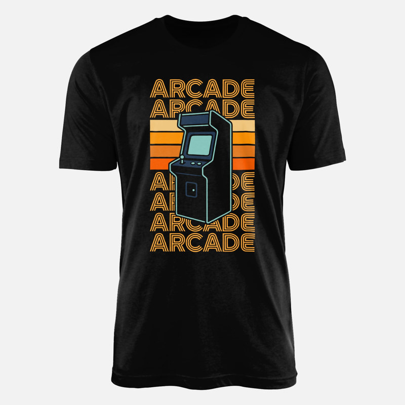 T-shirts: Retro Arcade Machine