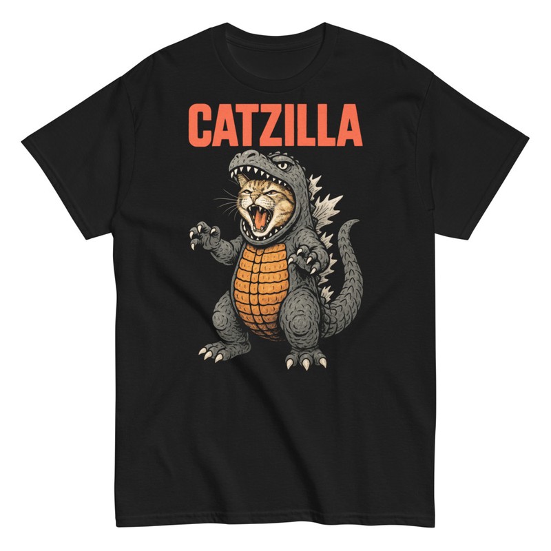 T-shirts: Funny and Original Catzilla
