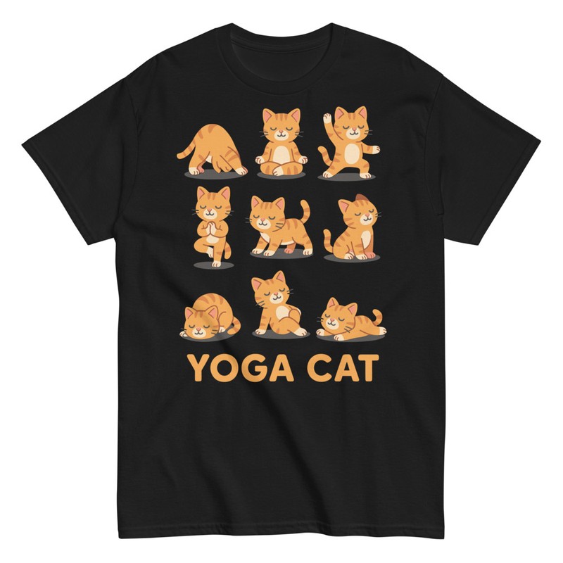 T-shirts: Funny Yoga Cat