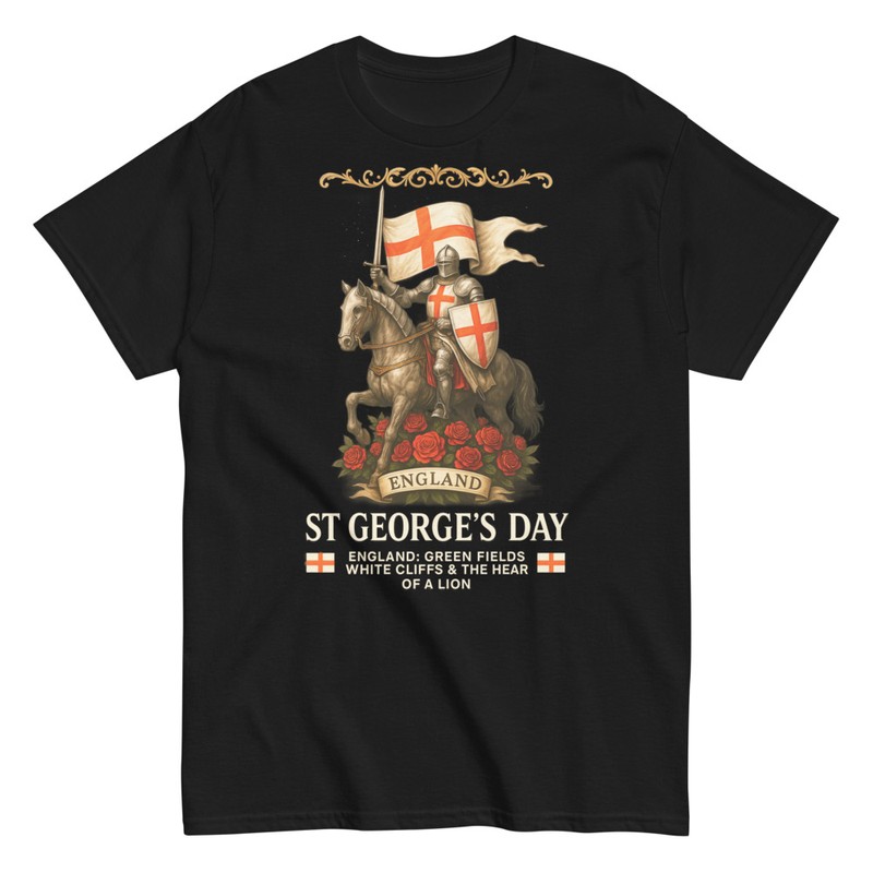 T-shirts: St George's Day England
