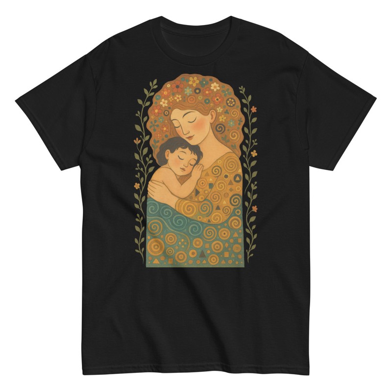 T-shirts: Artistic Mother and Child
