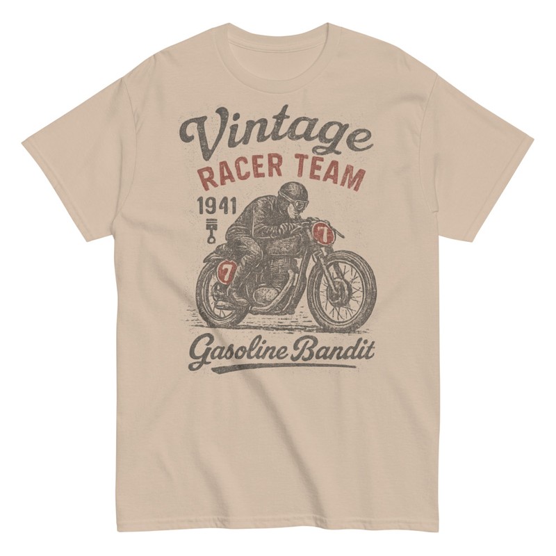 T-shirts: Vintage Racer Gasoline Bandit