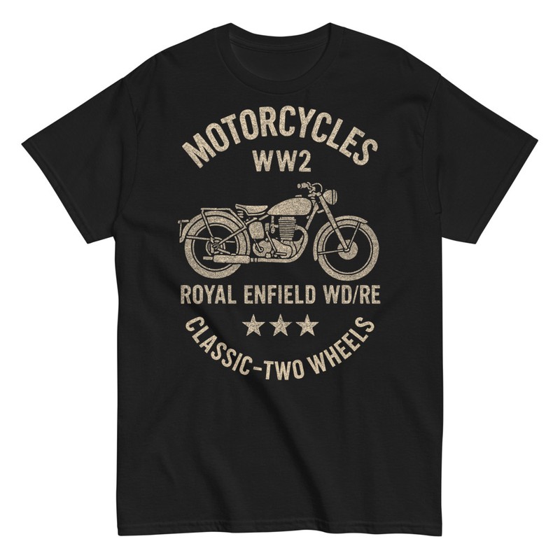 T-shirts: Classic Motorcycles WWII