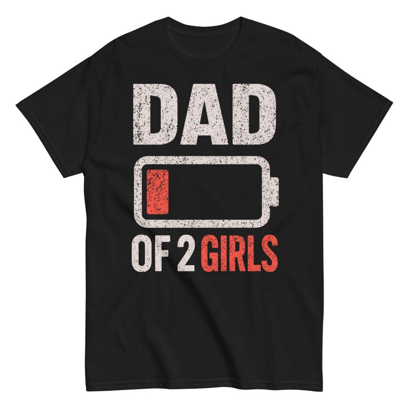 T-shirts: Dad of 2 Girls