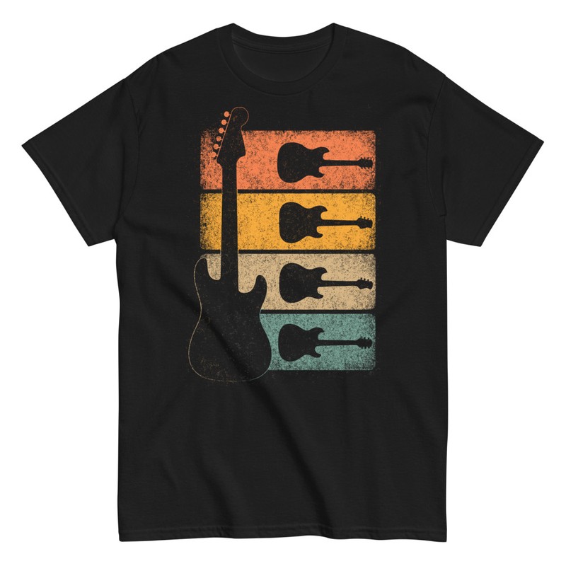 T-shirts: Retro Electric Guitars