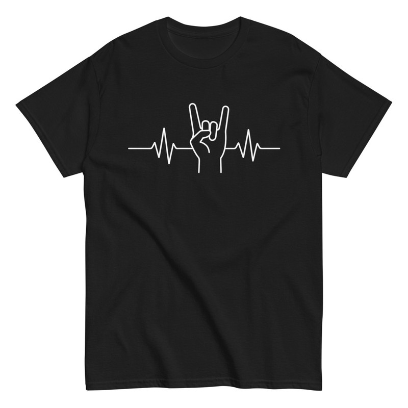 T-shirts: Heartbeat Rock